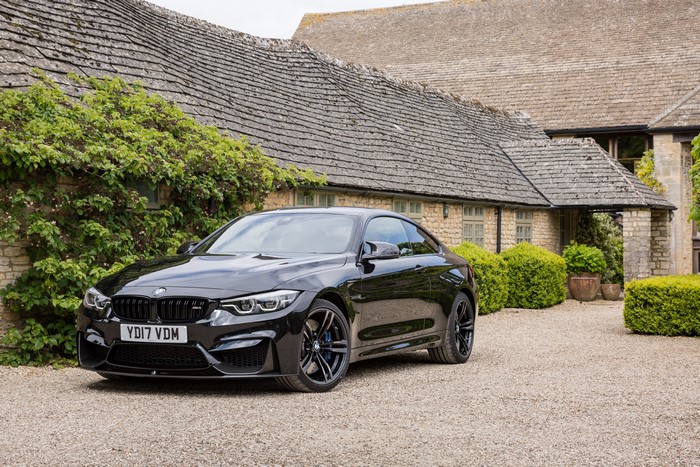 Black 2017 BMW M4 Coupe