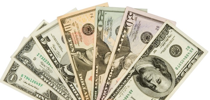 US Dollar Banknotes: 1, 2, 5, 10, 20, 50, 100