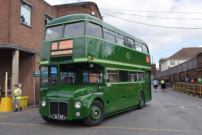 Green Double-Decker Bus SLT 59