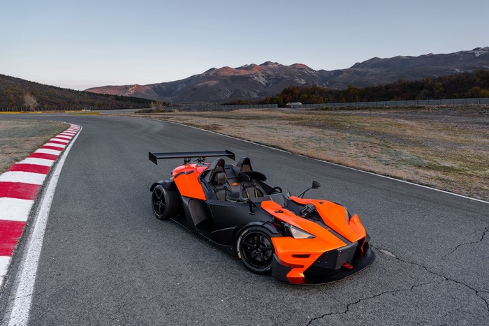 2016 KTM X-Bow RR on a race track