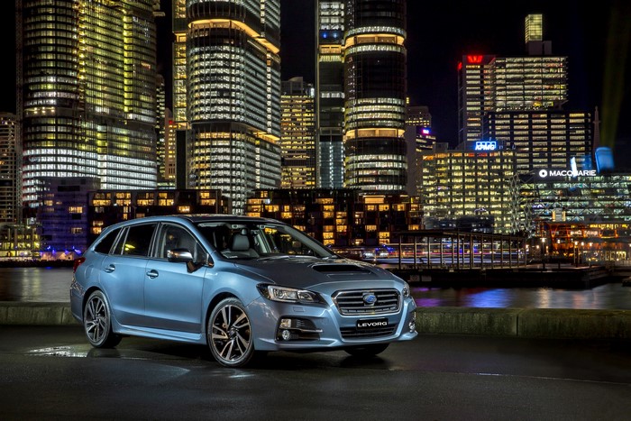 2016 Subaru Levorg GT-S in Light Blue