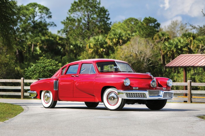 1948 Tucker Sedan in Red