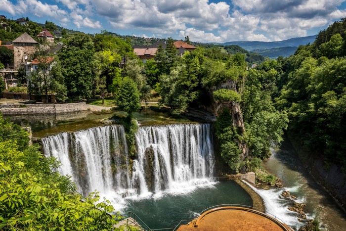 Jajce Waterfall, Bosnia and Herzegovina