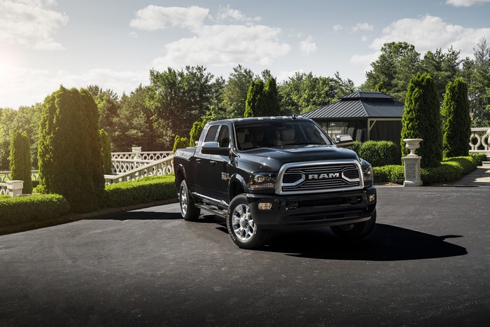 Black 2018 Ram 2500 Limited Tungsten Edition Mega Cab Pickup Truck