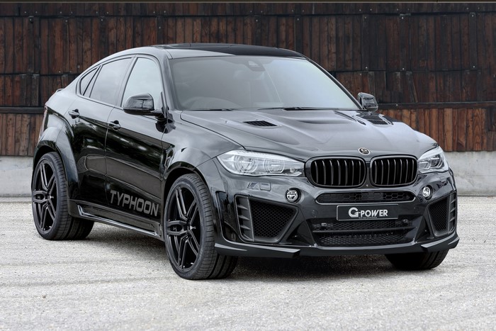 Black G-Power Typhoon BMW X6 M