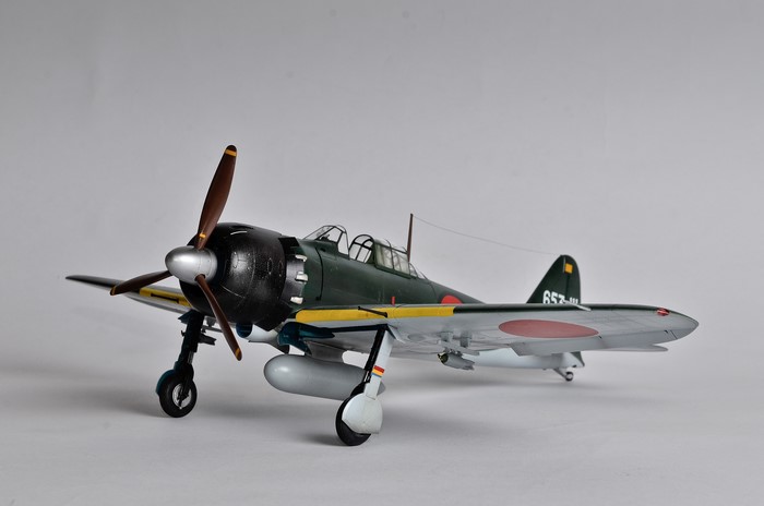 4K Mitsubishi A6M Zero Fighter Airplane Model