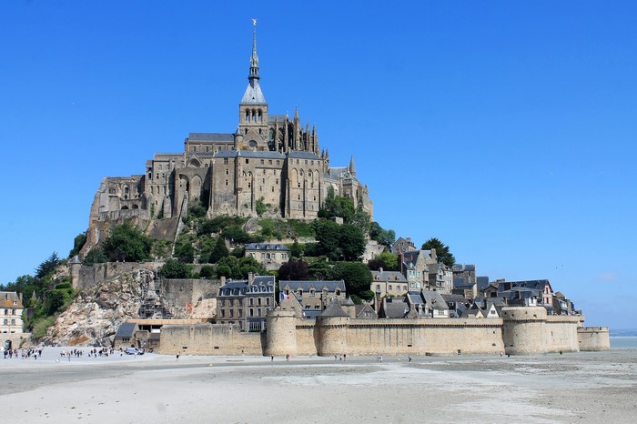 Mont Saint-Michel, France, Island Monastery