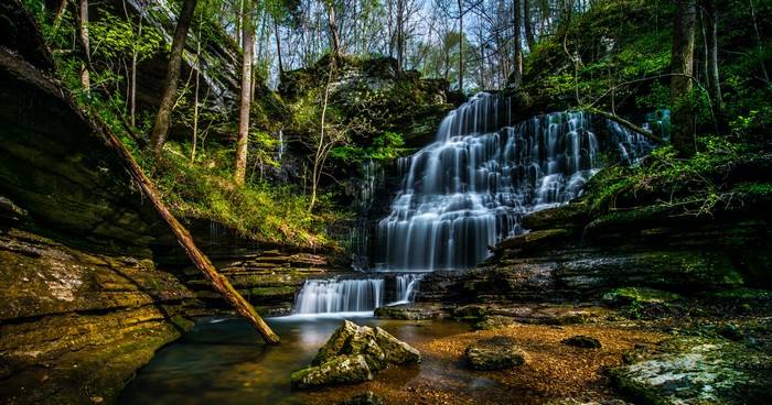 Machine Falls Tullahoma Tennessee USA Waterfall