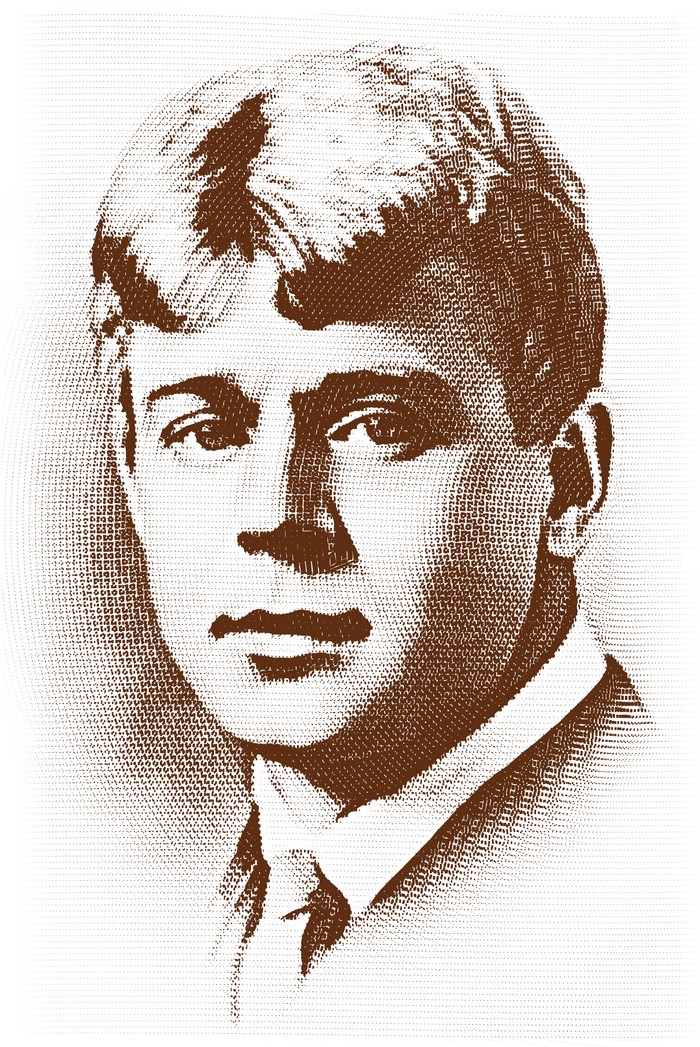Portrait of Sergei Yesenin