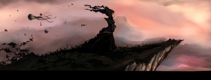 4K Supernatural Being on Cliff Edge