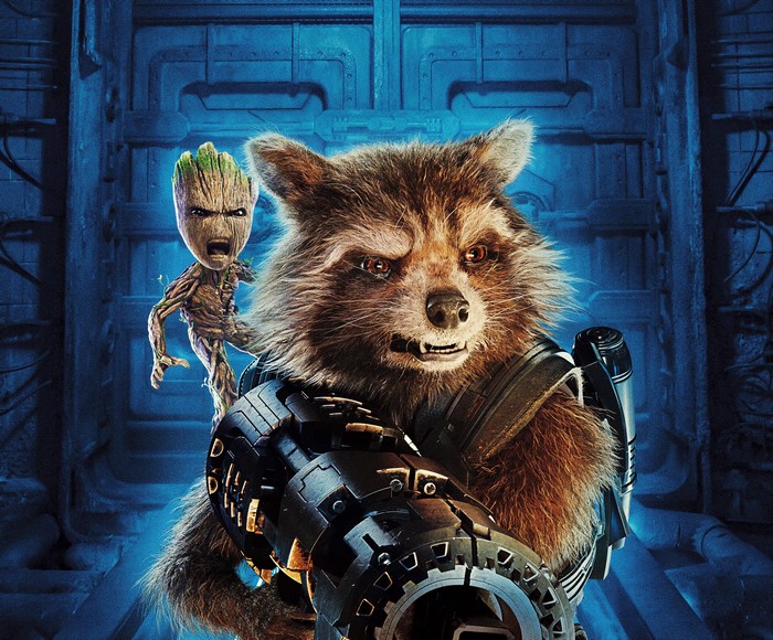 Rocket and Groot from Guardians of the Galaxy Vol. 2