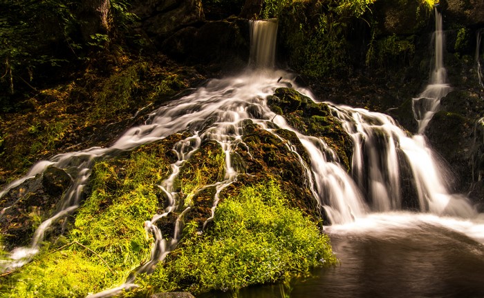 Waterfalls in Rottle, Jönköping, Sweden