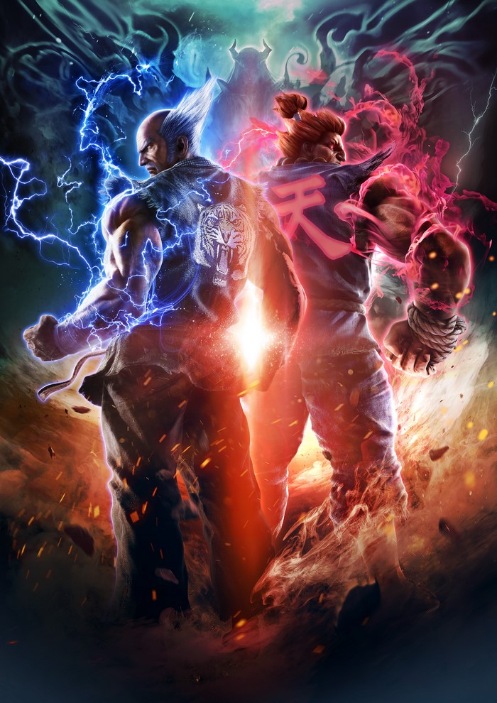 Heihachi and Akuma from Tekken 7 Fated Retribution
