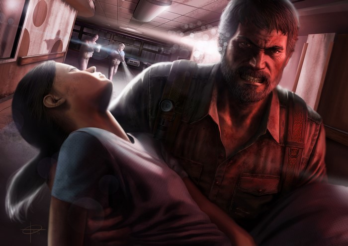 Joel and Ellie from The Last of Us