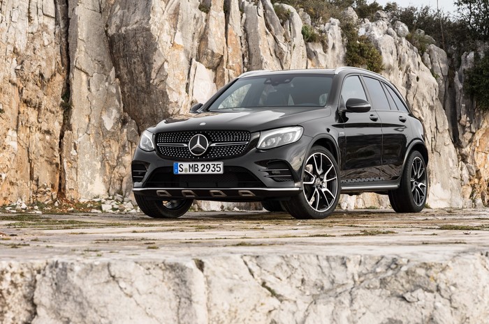 Black Mercedes-Benz AMG X253 GLC-Class