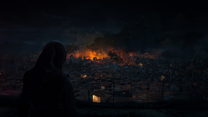 4K Uncharted: The Lost Legacy Night Scene
