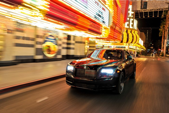 4K Rolls-Royce Wraith Black Badge in Las Vegas