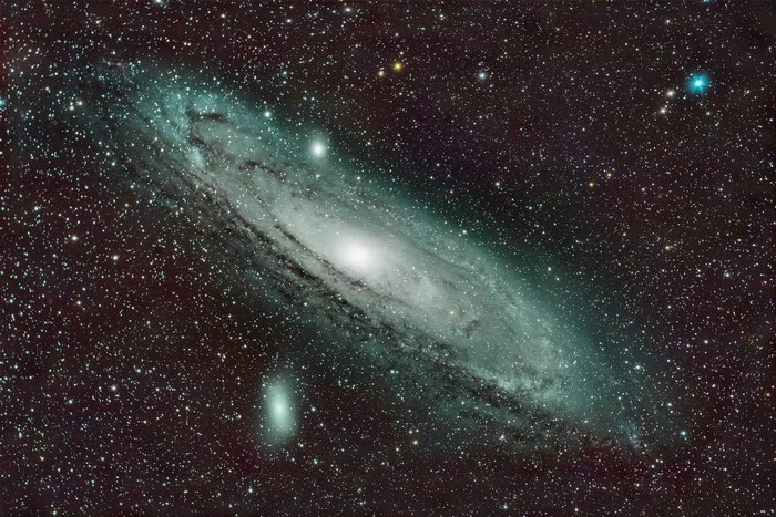 Andromeda Galaxy (M 31) with companion galaxy