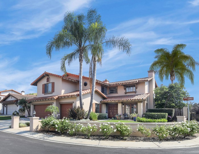 House on Cadiz Street in San Juan Capistrano, California