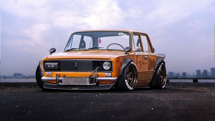 Tuned Lada 2106 by Khyzyl Saleem