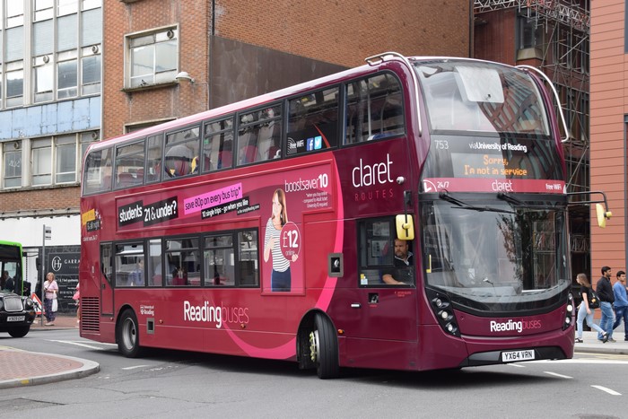 Reading Buses double-decker bus