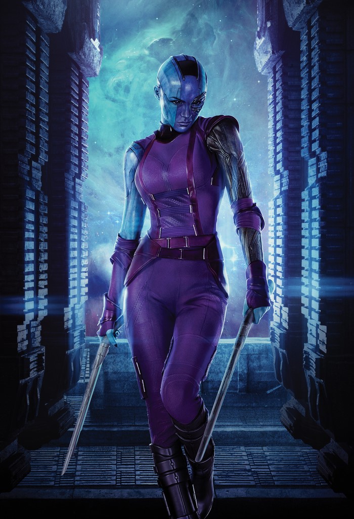Nebula from Guardians of the Galaxy in 4K