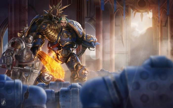 Roboute Guilliman from Warhammer 40000
