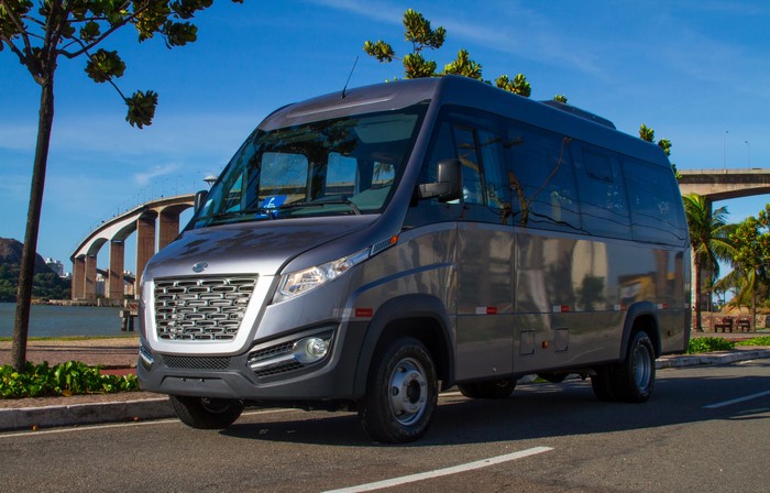 Grey 2016-17 Volare Cinco Bus