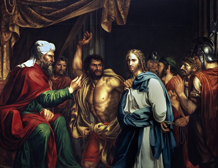 Jesus in the House of Caiaphas by Jose Madrazo