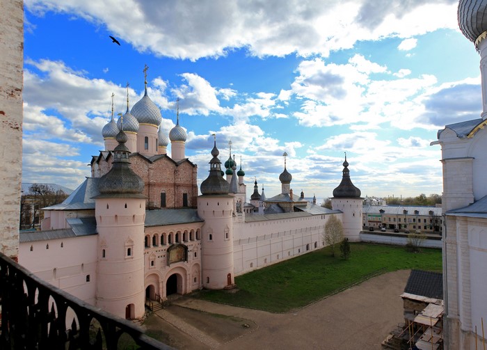 Rostov Kremlin Temples, Yaroslavl Oblast, Russia