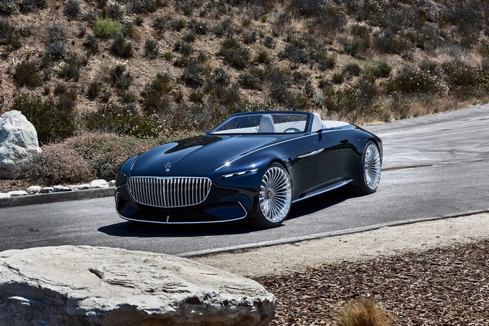 4K 2017 Vision Mercedes-Maybach 6 Cabriolet