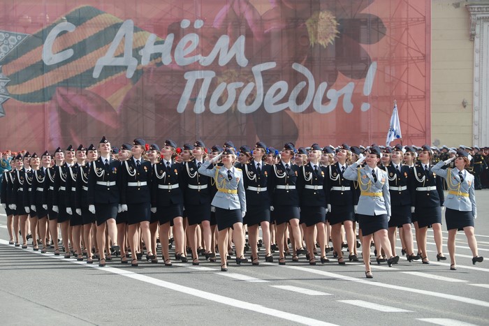 Military parade for Victory Day 9 May