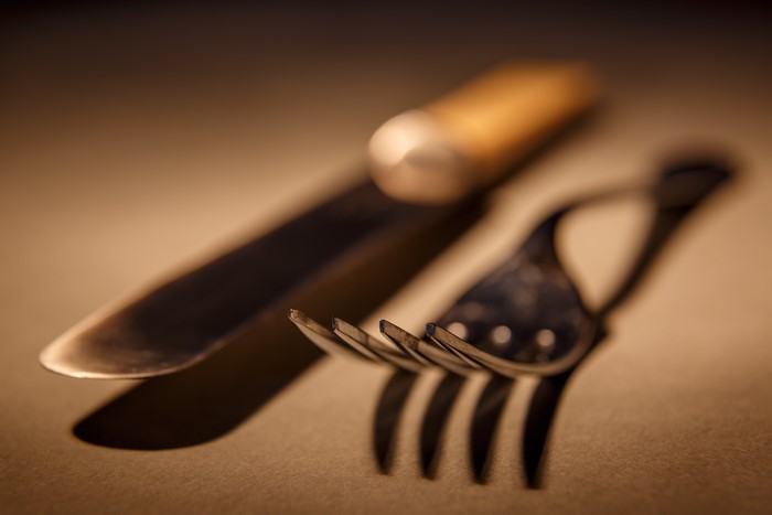 Knife and Fork closeup