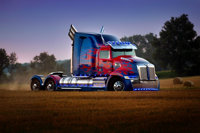 Optimus Prime Truck from Transformers: The Last Knight