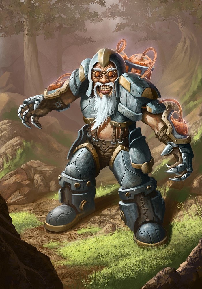 Gnome from Hearthstone: Heroes of Warcraft in Armor