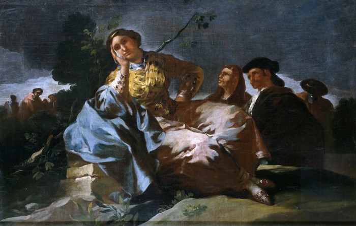 The Picnic by Francisco Goya