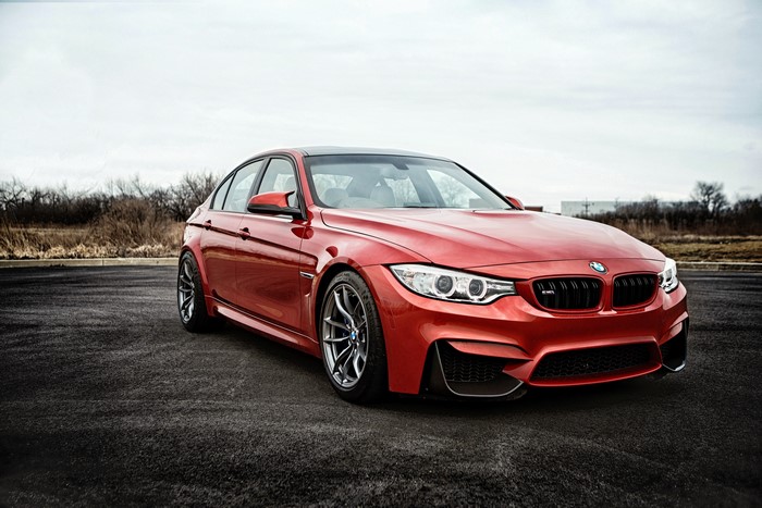 Red BMW M3 F80