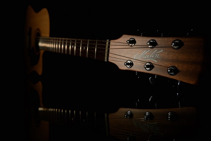 Maton Acoustic Guitar Headstock Close-up