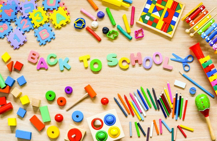 Back to School Supplies and Toys
