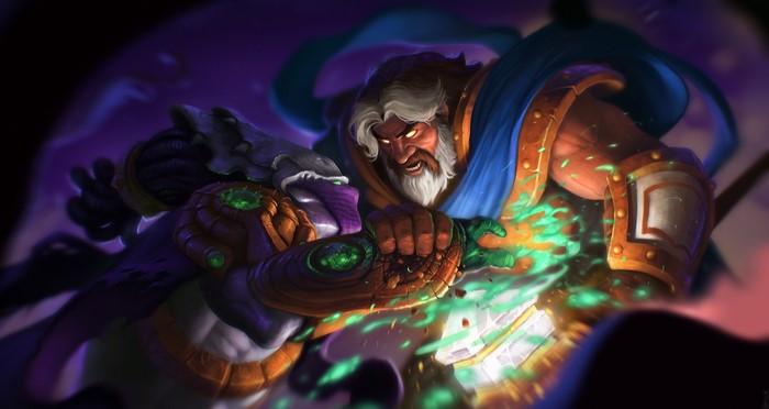 Zeratul and Uther from Heroes of the Storm