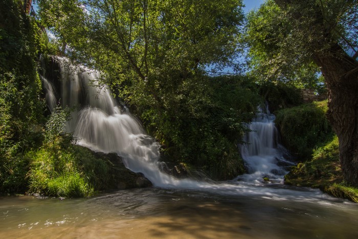Waterfalls in Trillo, Guadalajara, Spain