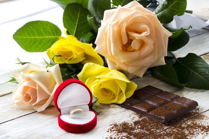 Roses, Chocolate, and a Ring