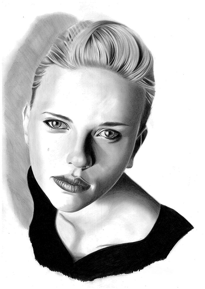 Scarlett Johansson portrait