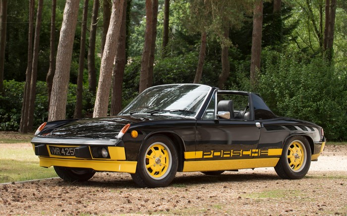 Black 1974 Porsche 914 Limited Edition Roadster