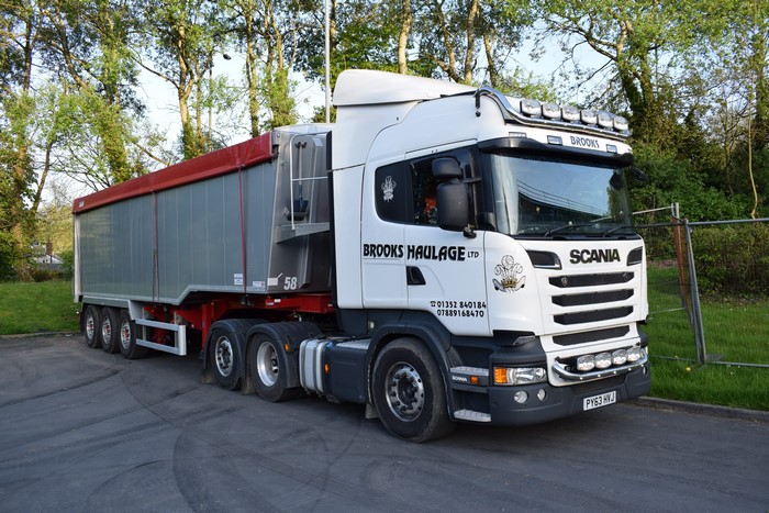 Scania Highline Bulk Tipper Truck PY63 HVJ