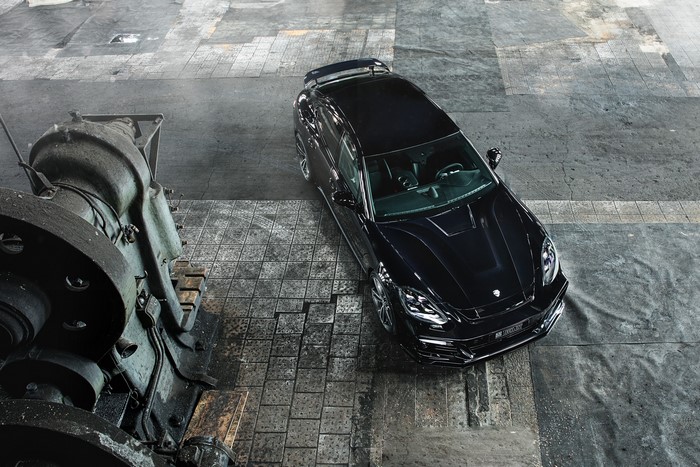 2017 TechArt Panamera Grand GT from above