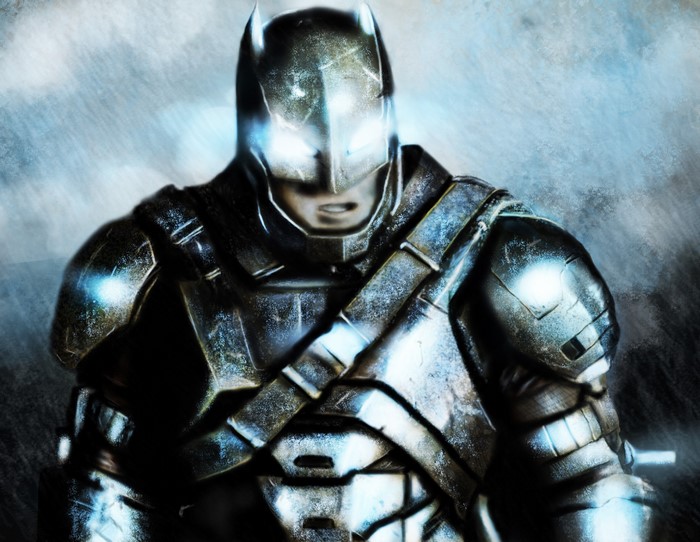 4K Painting of Batman from Batman v Superman: Dawn of Justice