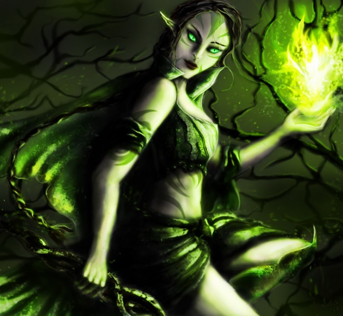 Nissa from Magic: The Gathering