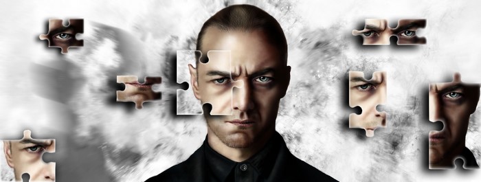 Split (2016) James McAvoy Puzzle Pieces