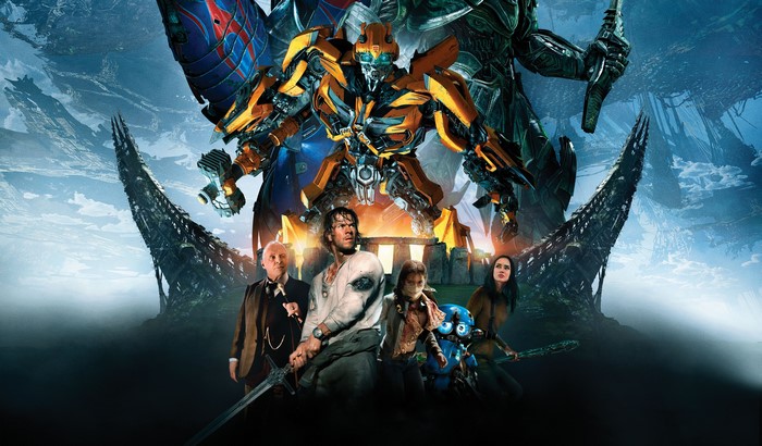 Bumblebee and humans from Transformers: The Last Knight